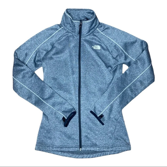North Face Gray Heathered Jacket  Sz: S/P - Picture 1 of 11